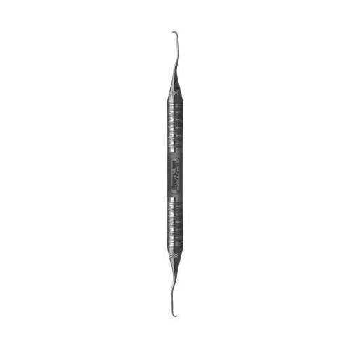 Hu-Friedy SGCSUB-06 Double End Sub-0 Vision Dental Curvette With #6 Satin Steel Handle Hu-Friedy SGCSUB-06 Double End Sub-0 Vision Dental Curvette With #6 Satin Steel Handle